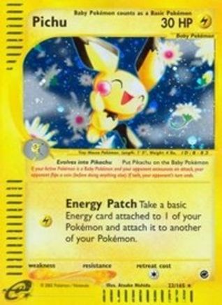 Pichu (22) (Reverse Holofoil)