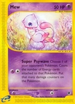 Mew (55) (Reverse Holofoil)