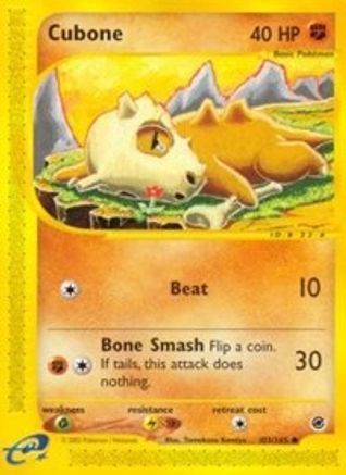 Cubone (Reverse Holofoil)