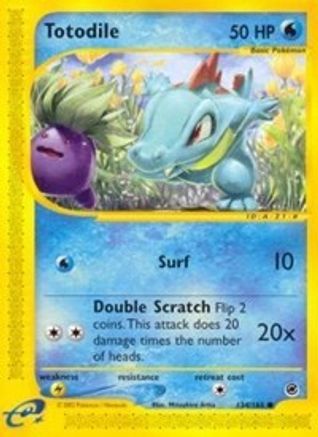 Totodile (134) (Reverse Holofoil)