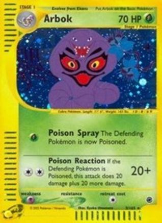 Arbok (3) (Holofoil)