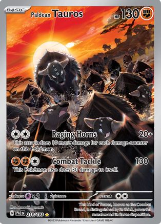 Paldean Tauros - 218/193 (Holofoil)