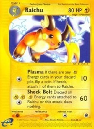 Raichu (61) (Reverse Holofoil)