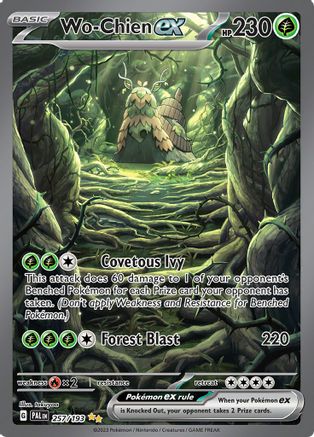 Wo-Chien ex - 257/193 (Holofoil)