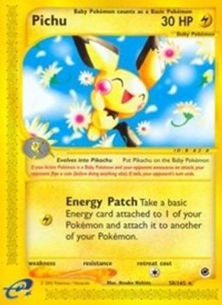 Pichu (58) (Reverse Holofoil)
