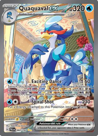 Quaquaval ex - 260/193 (Holofoil)