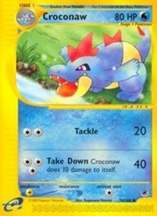 Croconaw (Reverse Holofoil)