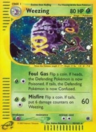 Weezing (32) (Reverse Holofoil)