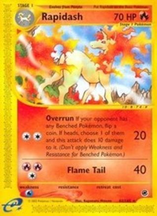 Rapidash (62) (Reverse Holofoil)
