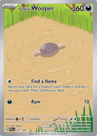 Paldean Wooper - 221/193 (Holofoil)