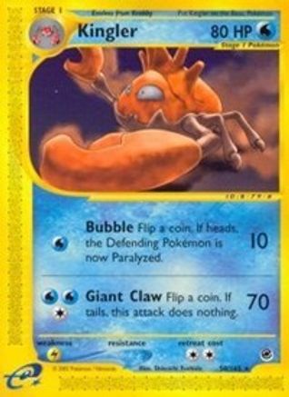 Kingler (50) (Reverse Holofoil)