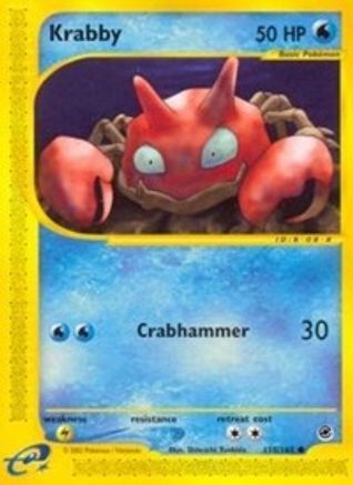 Krabby (Reverse Holofoil)