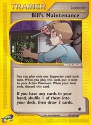 Bill's Maintenance (Reverse Holofoil)