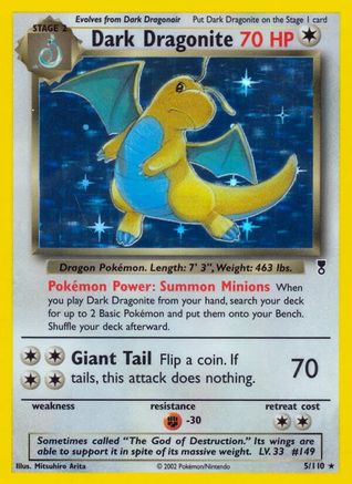 Dark Dragonite (Reverse Holofoil)