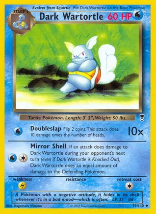 Dark Wartortle (Reverse Holofoil)