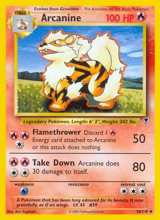 Arcanine (Reverse Holofoil)