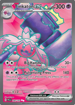 Tinkaton ex - 240/193 (Holofoil)