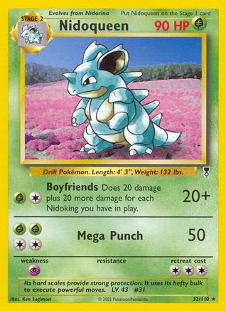 Nidoqueen (Reverse Holofoil)