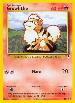Growlithe (Reverse Holofoil)