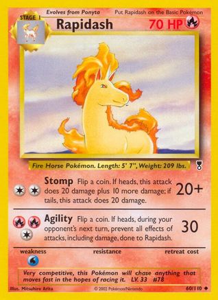 Rapidash (Reverse Holofoil)
