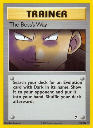 The Boss's Way (Reverse Holofoil)