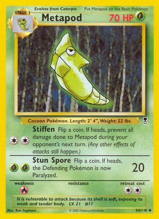Metapod (Reverse Holofoil)