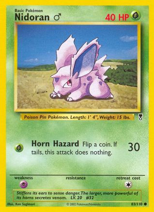 Nidoran M (Reverse Holofoil)