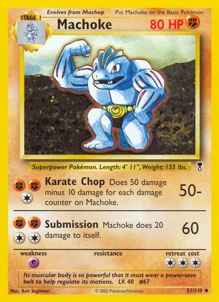Machoke (Reverse Holofoil)
