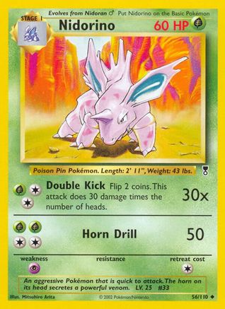 Nidorino (Reverse Holofoil)