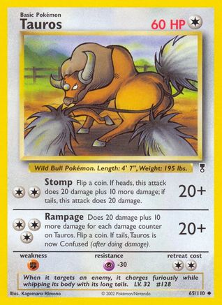 Tauros (Reverse Holofoil)