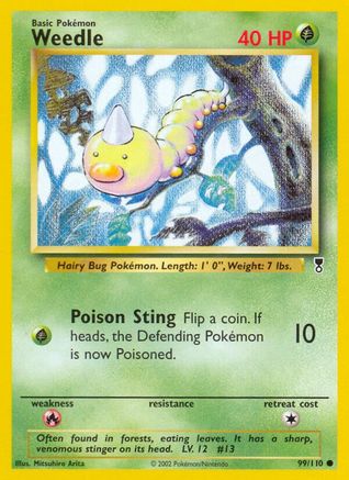 Weedle (Reverse Holofoil)