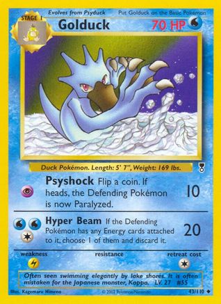 Golduck (Reverse Holofoil)