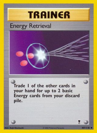 Energy Retrieval (Reverse Holofoil)