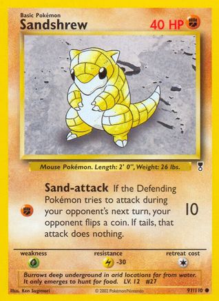 Sandshrew (Reverse Holofoil)