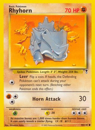 Rhyhorn (Reverse Holofoil)