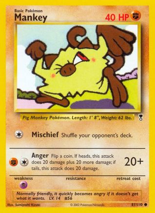 Mankey (Reverse Holofoil)