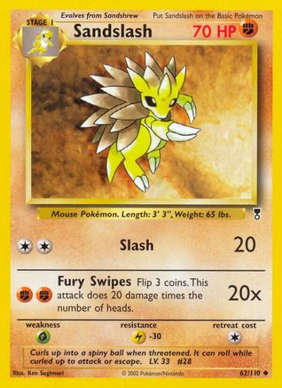 Sandslash (Reverse Holofoil)