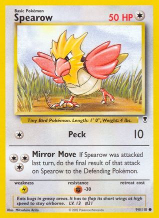 Spearow (Reverse Holofoil)