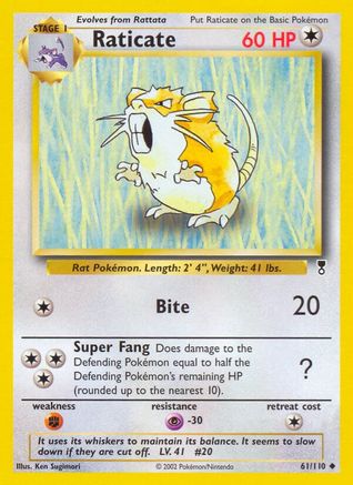 Raticate (Reverse Holofoil)
