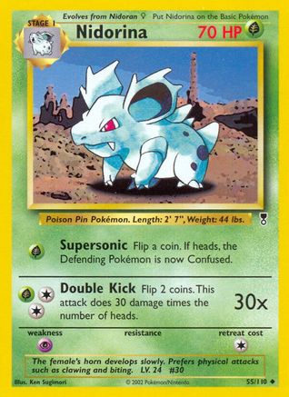 Nidorina (Reverse Holofoil)
