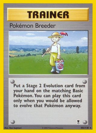 Pokemon Breeder (Reverse Holofoil)