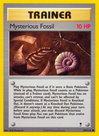 Mysterious Fossil (Reverse Holofoil)