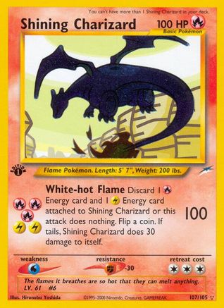 Shining Charizard (Unlimited Holofoil)