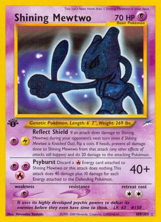 Shining Mewtwo (Unlimited Holofoil)