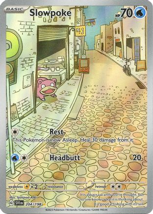 Slowpoke - 204/198 (Holofoil)