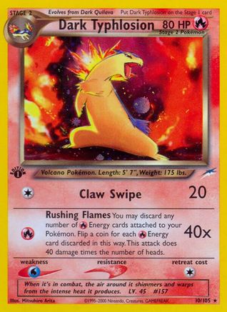 Dark Typhlosion (1st Edition Holofoil)