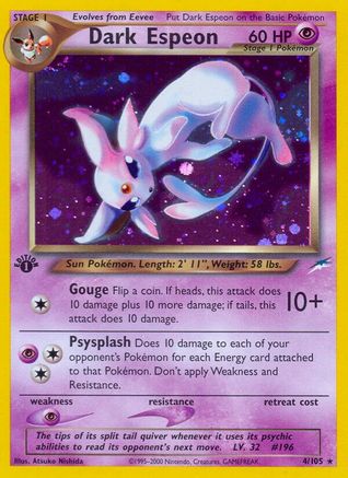 Dark Espeon (1st Edition Holofoil)