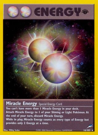 Miracle Energy (1st Edition Holofoil)