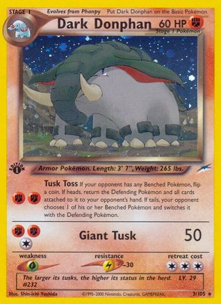 Dark Donphan (Unlimited Holofoil)