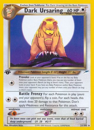 Dark Ursaring (1st Edition)